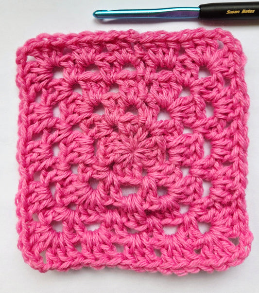 FREE ~ Cluttered V Crochet Granny Square Pattern