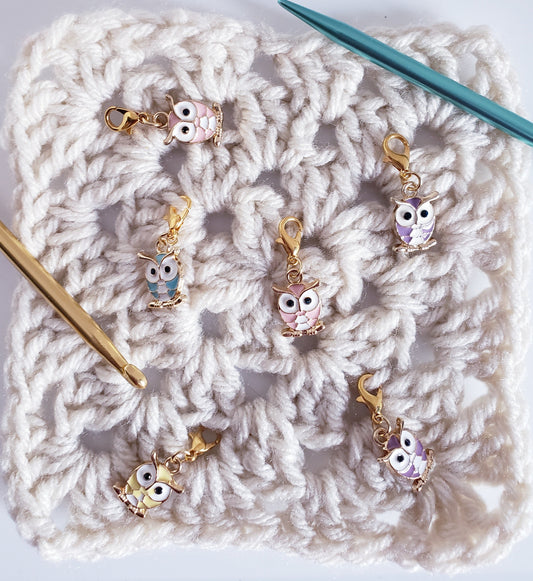 Owl Cute Stitch Markers