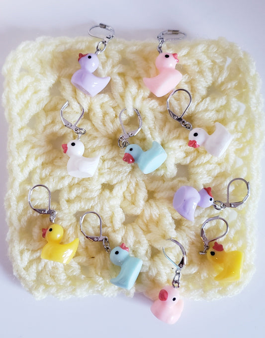 Rubber Ducky Stitch Markers