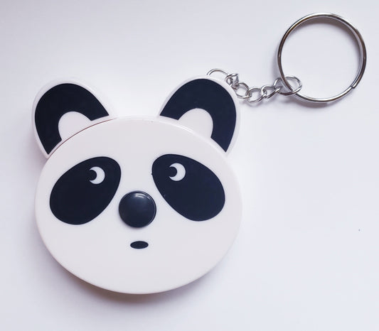 Panda Tape Measure Keychain
