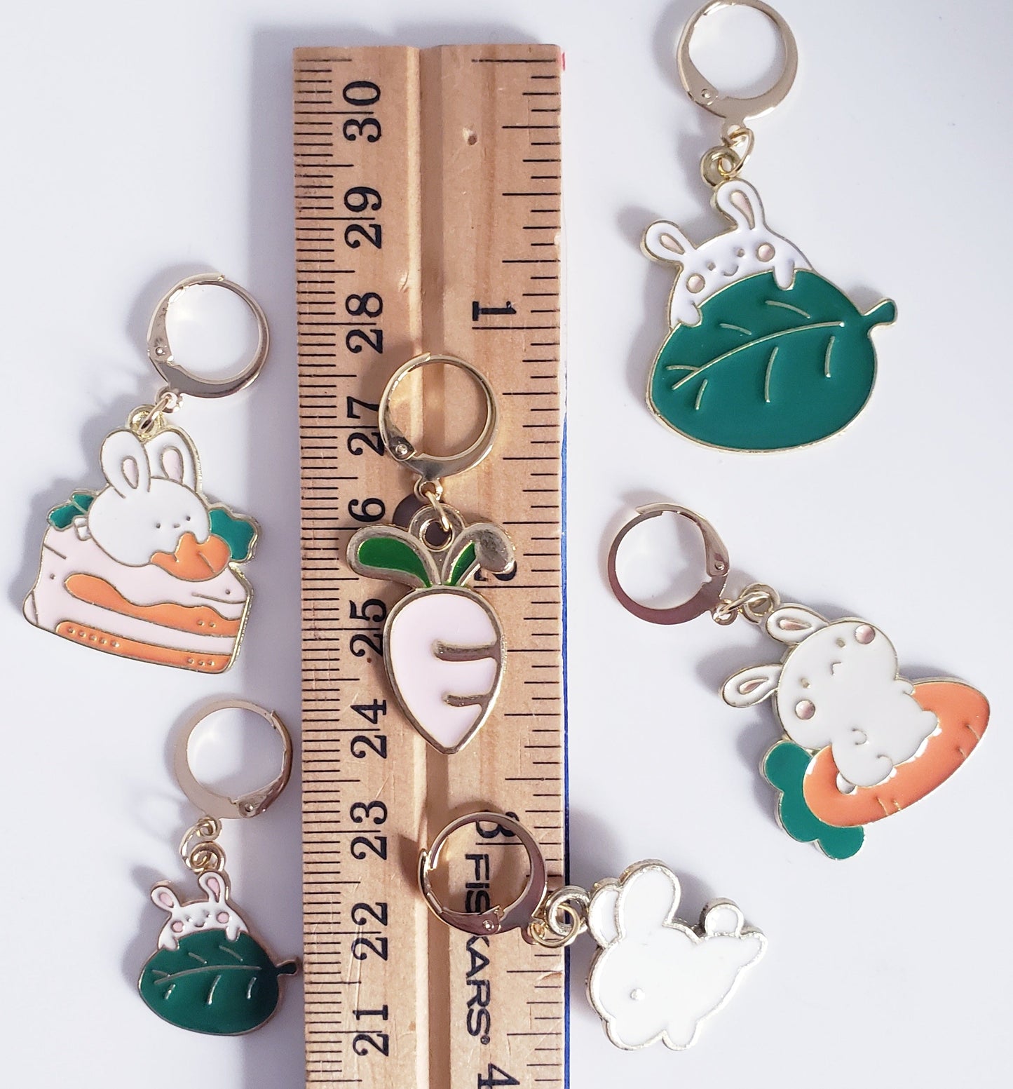 Bunny Hip Hop Easter Stitch Markers