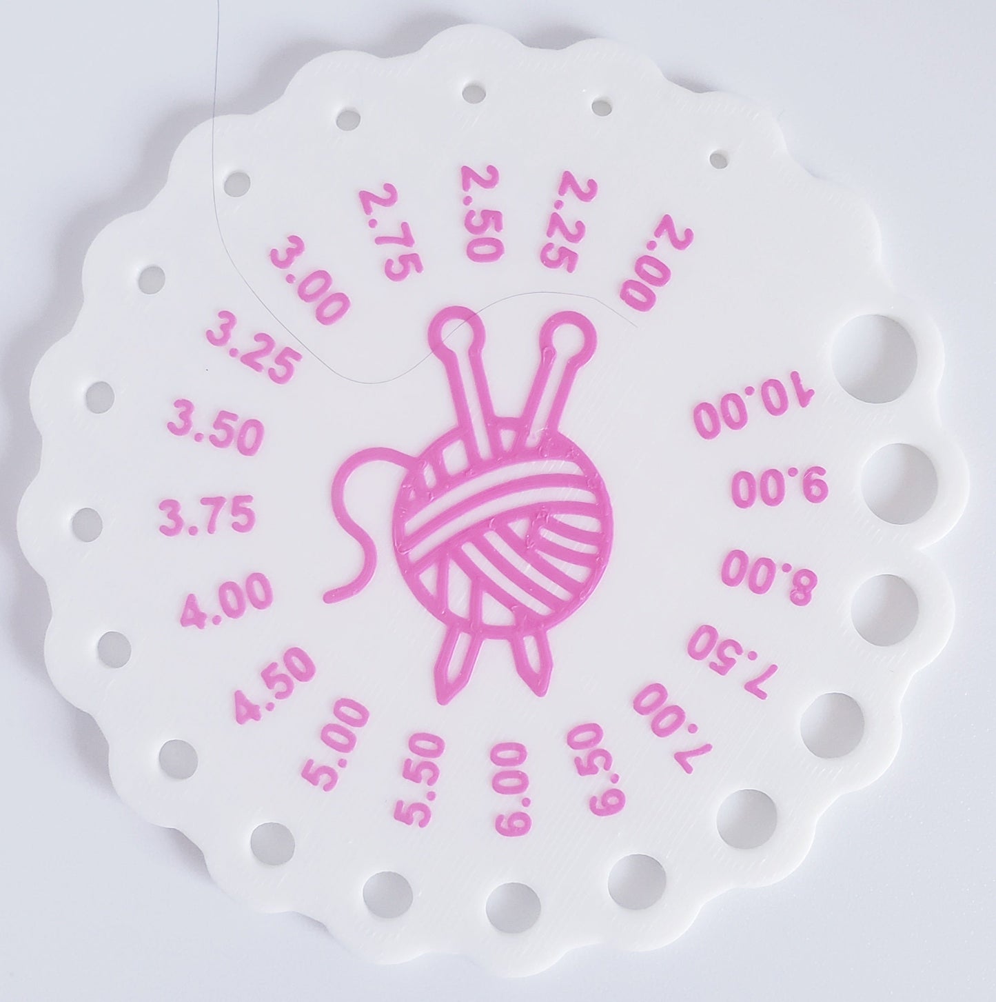 Knitting Needle Gauge