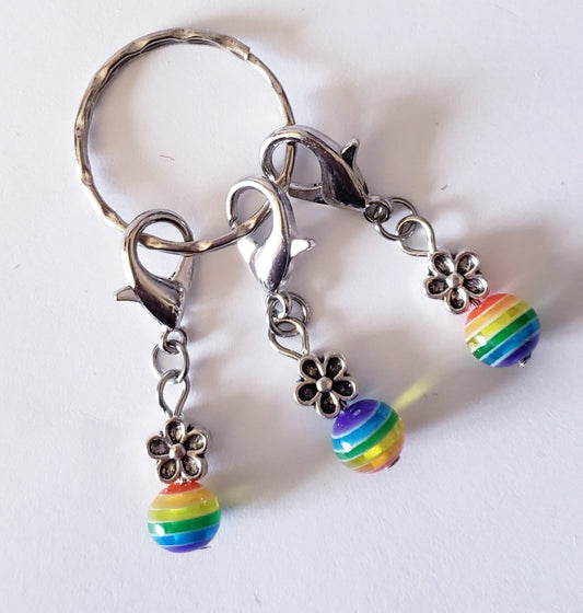 Knit Yarn Artist Keychain