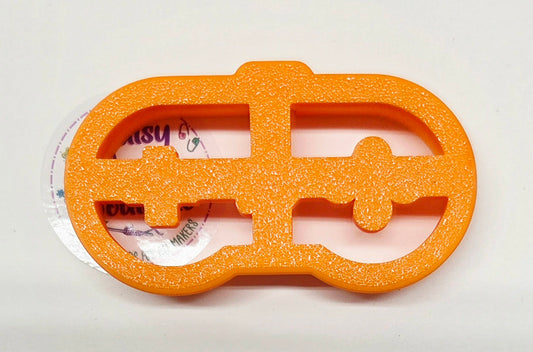 Nintendo Video Game Controller Imprint Embosser Cookie Cutter - Dough Biscuit Cutters 3D Printed