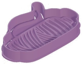 Thread Cone Cookie Cutter & Stamp Set