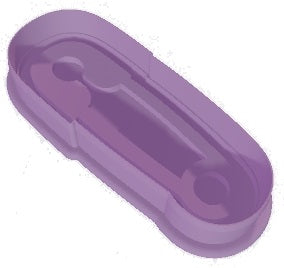 Safety Pin Closed Cookie Cutter & Stamp Set