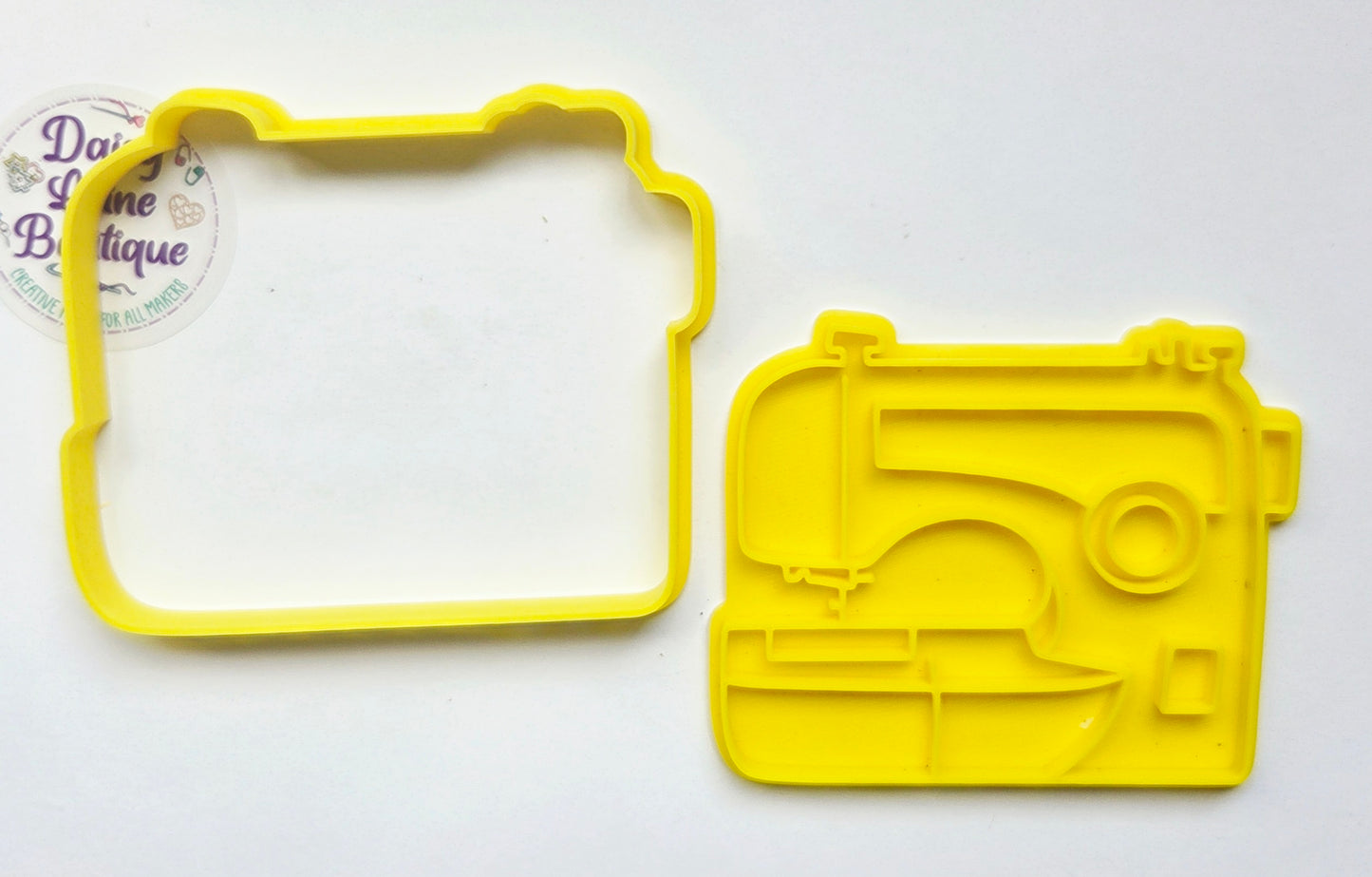 Embroidery Machine Cookie Cutter & Stamp Set