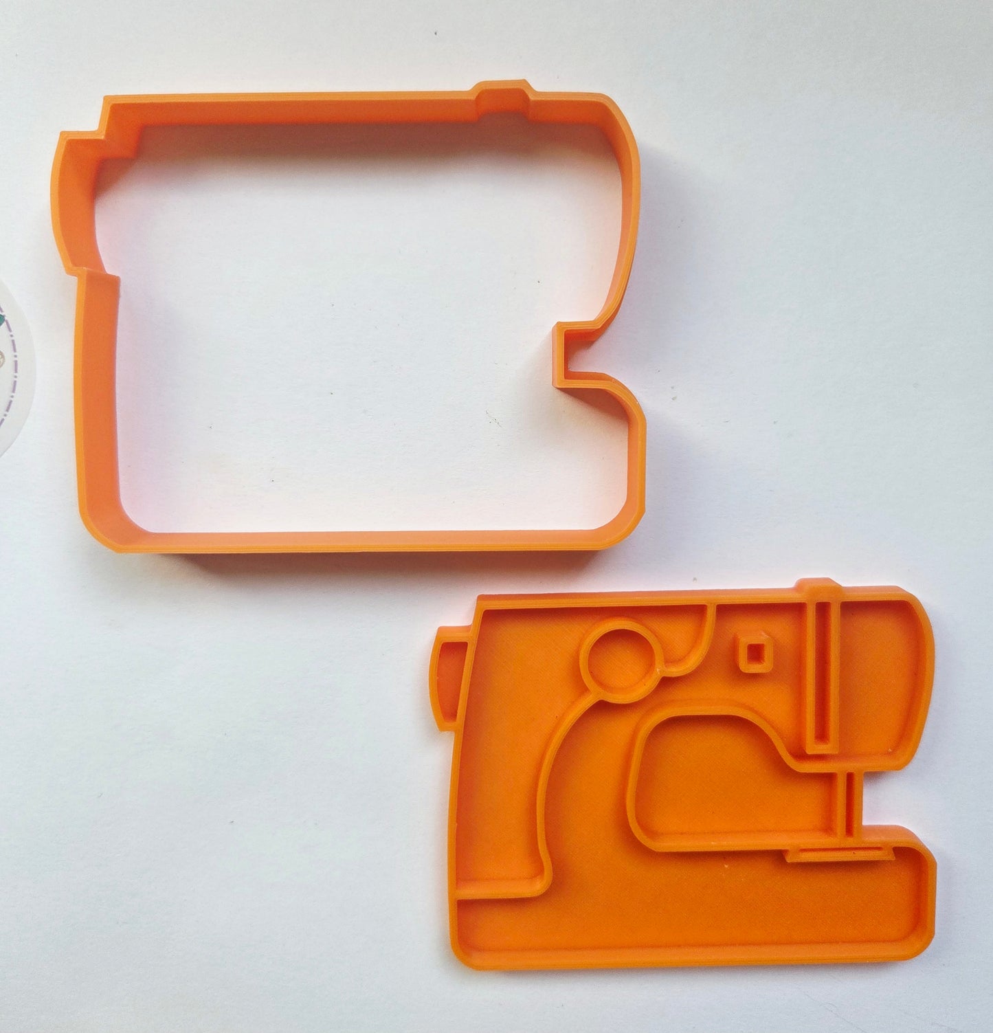 Sewing Machine Cookie Cutter & Stamp Set