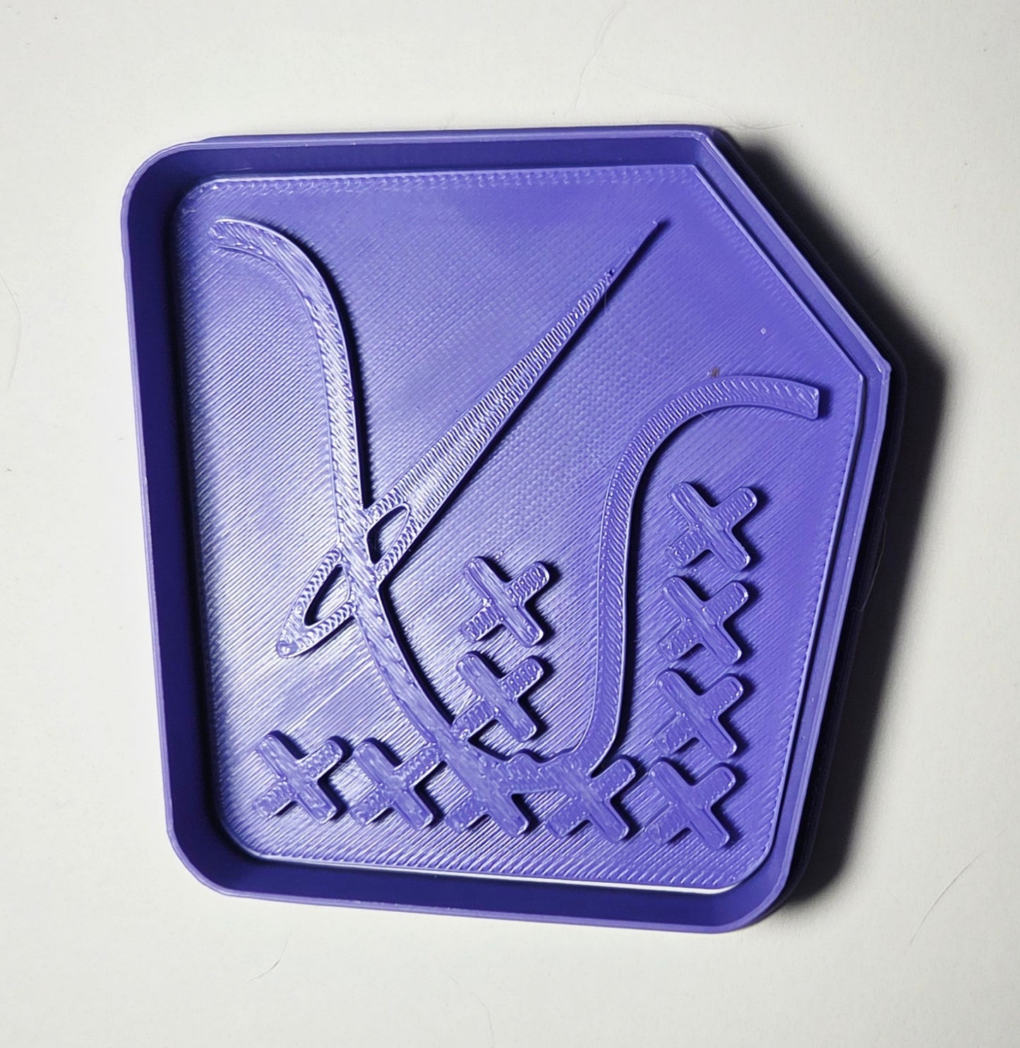 Cross Stitch Needle Cookie Cutter & Stamp Set