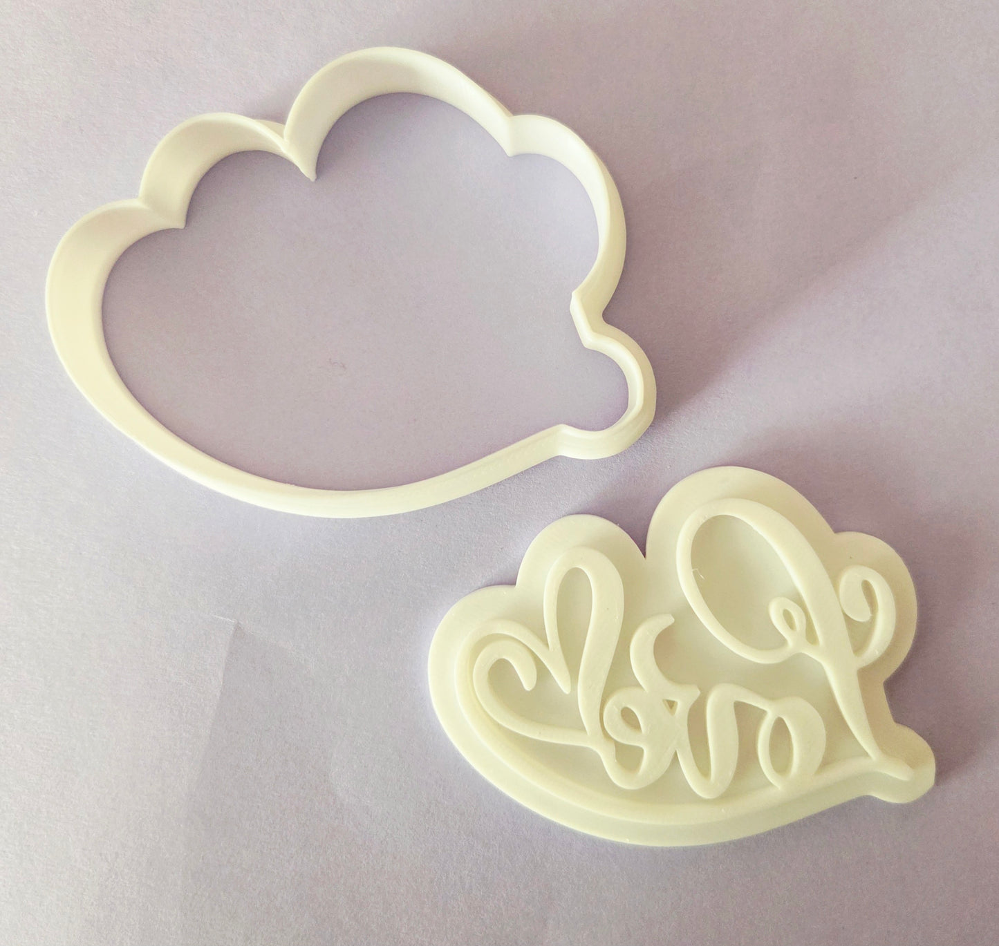 Valentine Love Cookie Cutter & Stamp Set