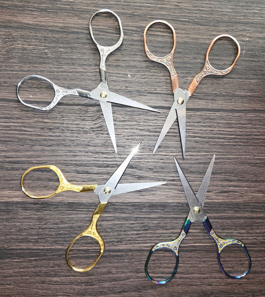 Fancy Embroidery Scissors Snips for Crochet, Knitting, Crafters, Quilters