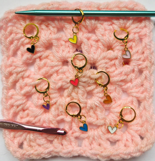 Heart Delicate Stitch Markers