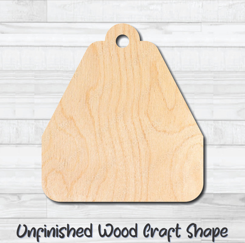 Gift Tag 23 Hang Tag Unfinished Wood Shape Blank Laser Cutout Woodcraft Craft Supply