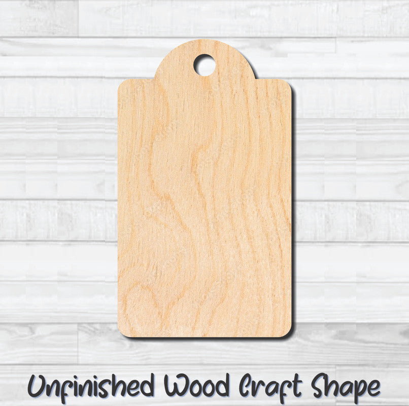 Gift Tag 40 Hang Tag Unfinished Wood Shape Blank Laser Cutout Woodcraft Craft Supply