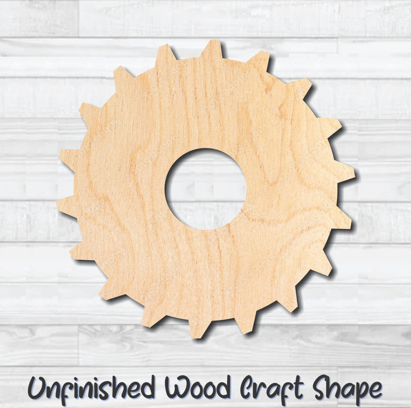 Saw Blade 1 Sawblade Tool Unfinished Wood Shape Blank Laser Engraved Cutout Woodcraft Craft Supply