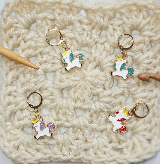 Unicorn Cute Stitch Markers
