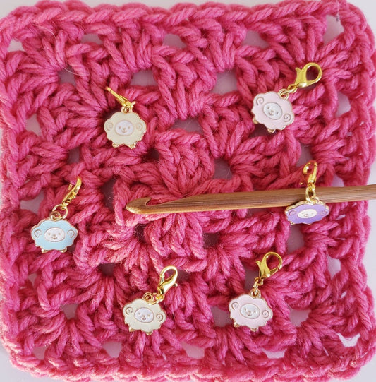 Sheep Cute Stitch Markers