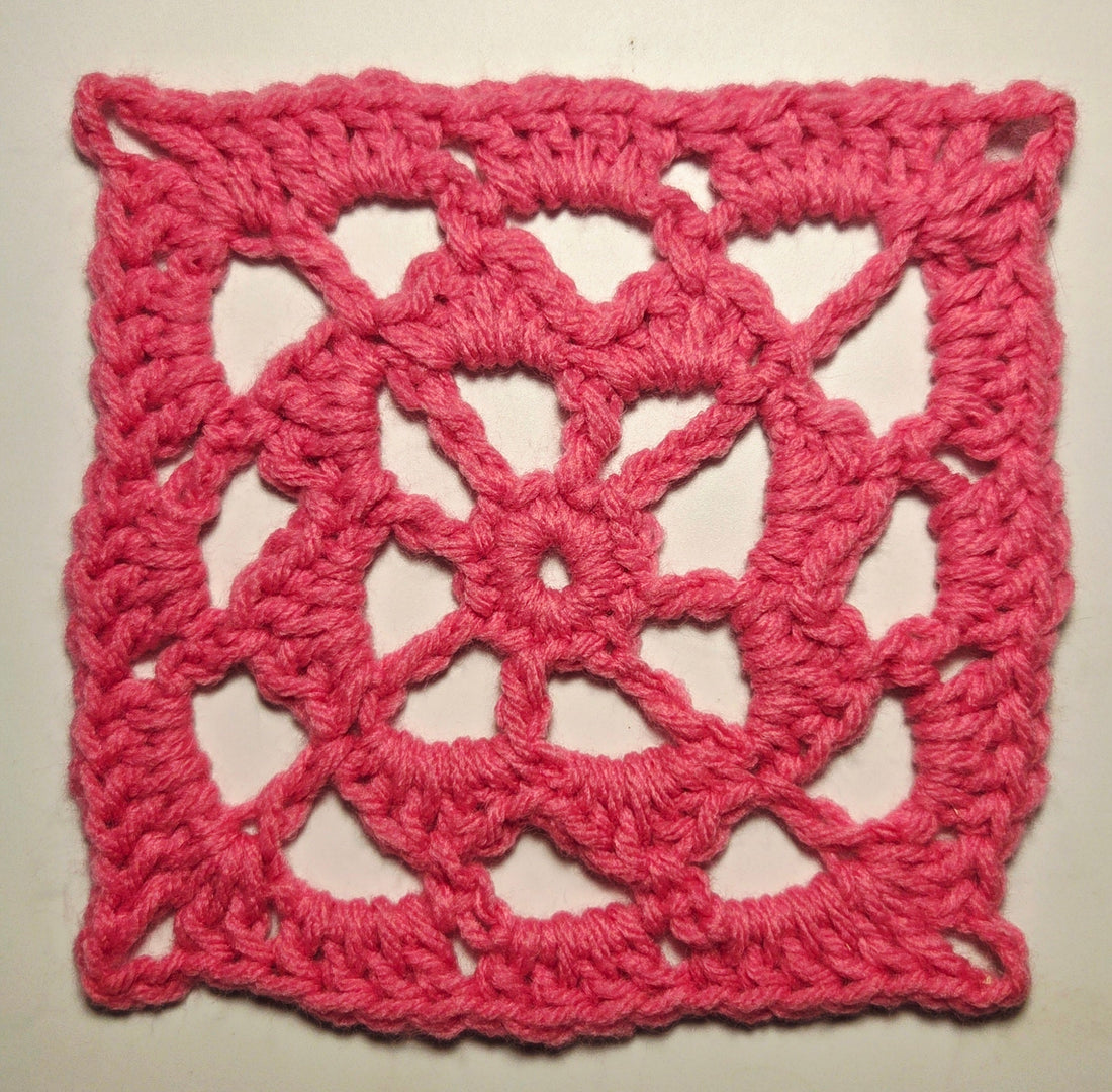 Day #3 - Down Granny Square Laine - Adrienne Square