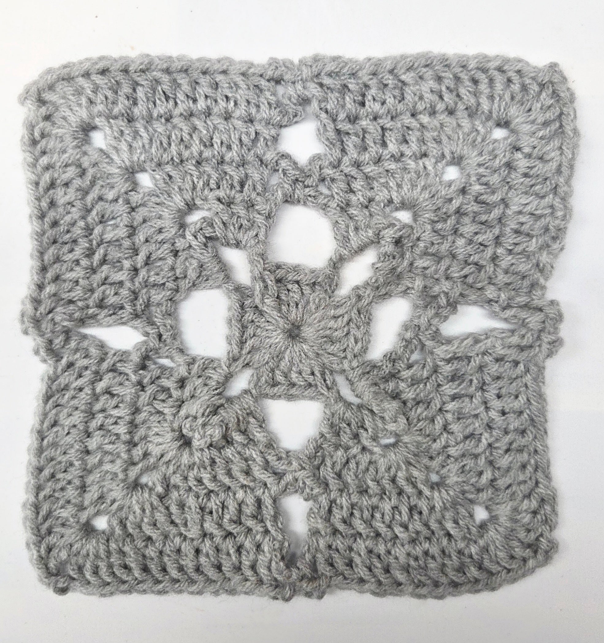 Day 22 - Down Granny Square Laine - Devon Cross Square