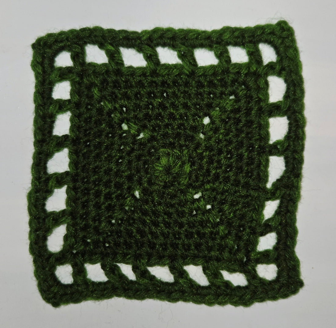 Day 24 - Down Granny Square Laine - Radiant Crossroads Companion