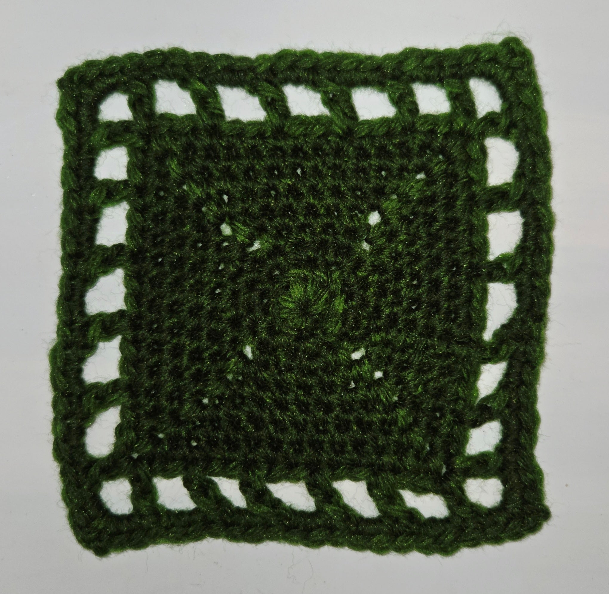 Day 24 - Down Granny Square Laine - Radiant Crossroads Companion