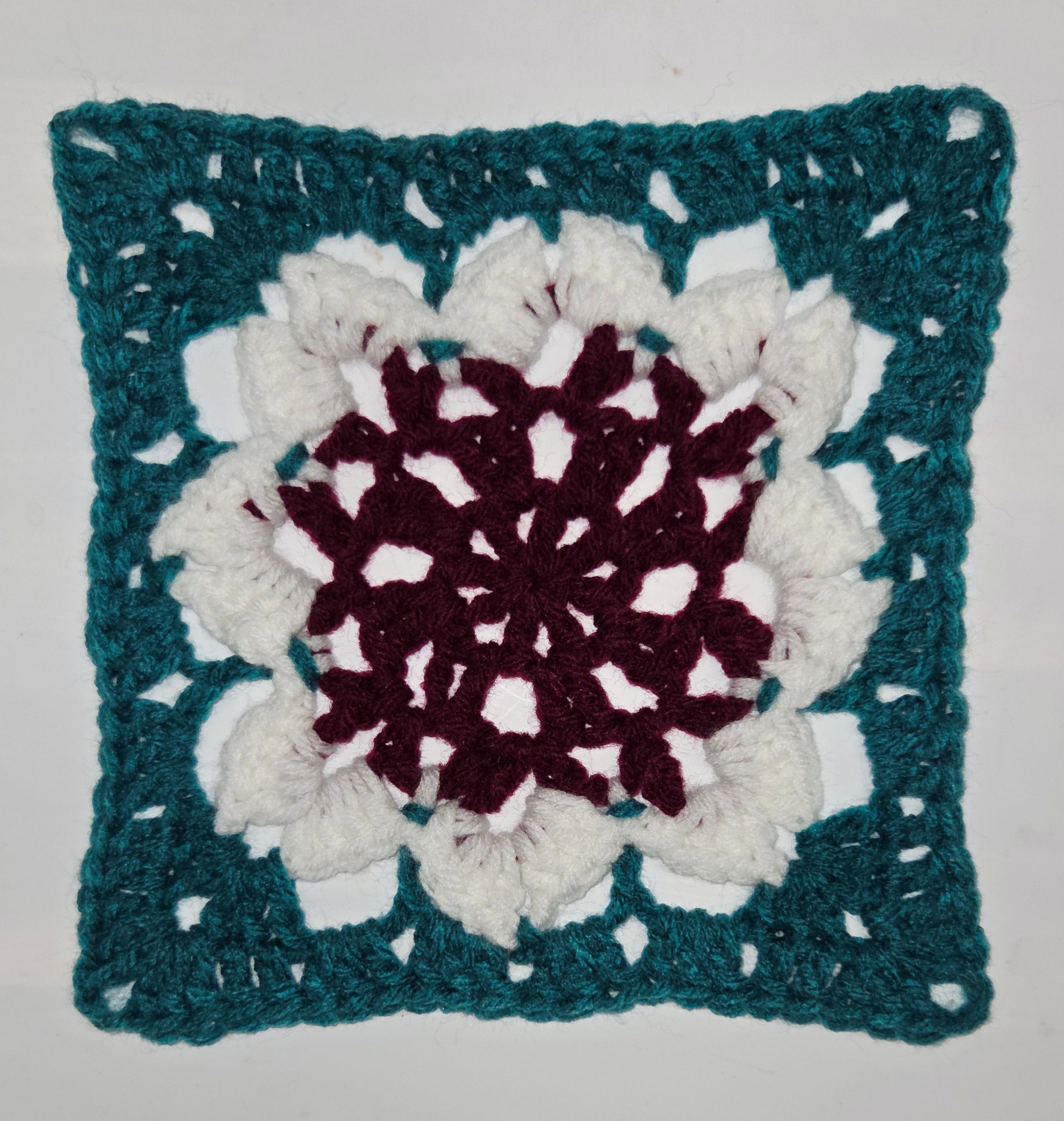 Day 26 - Down Granny Square Laine - Penelope Square