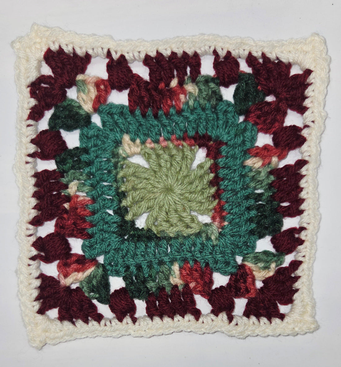 Day 32 - Down Granny Square Laine - Fiesta Square