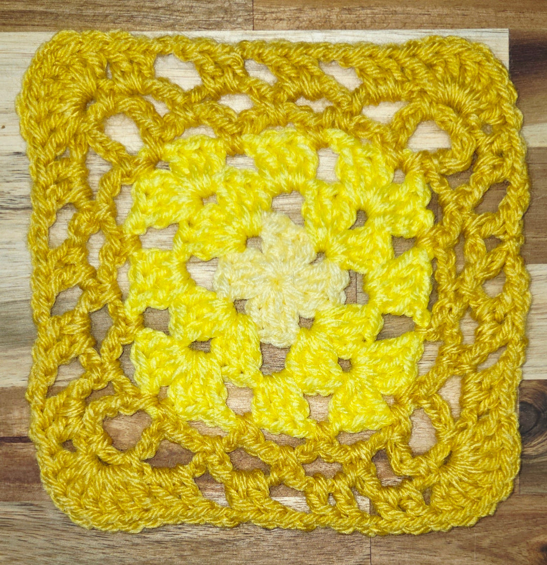 Day 41 - Down Granny Square Laine - Frances Square