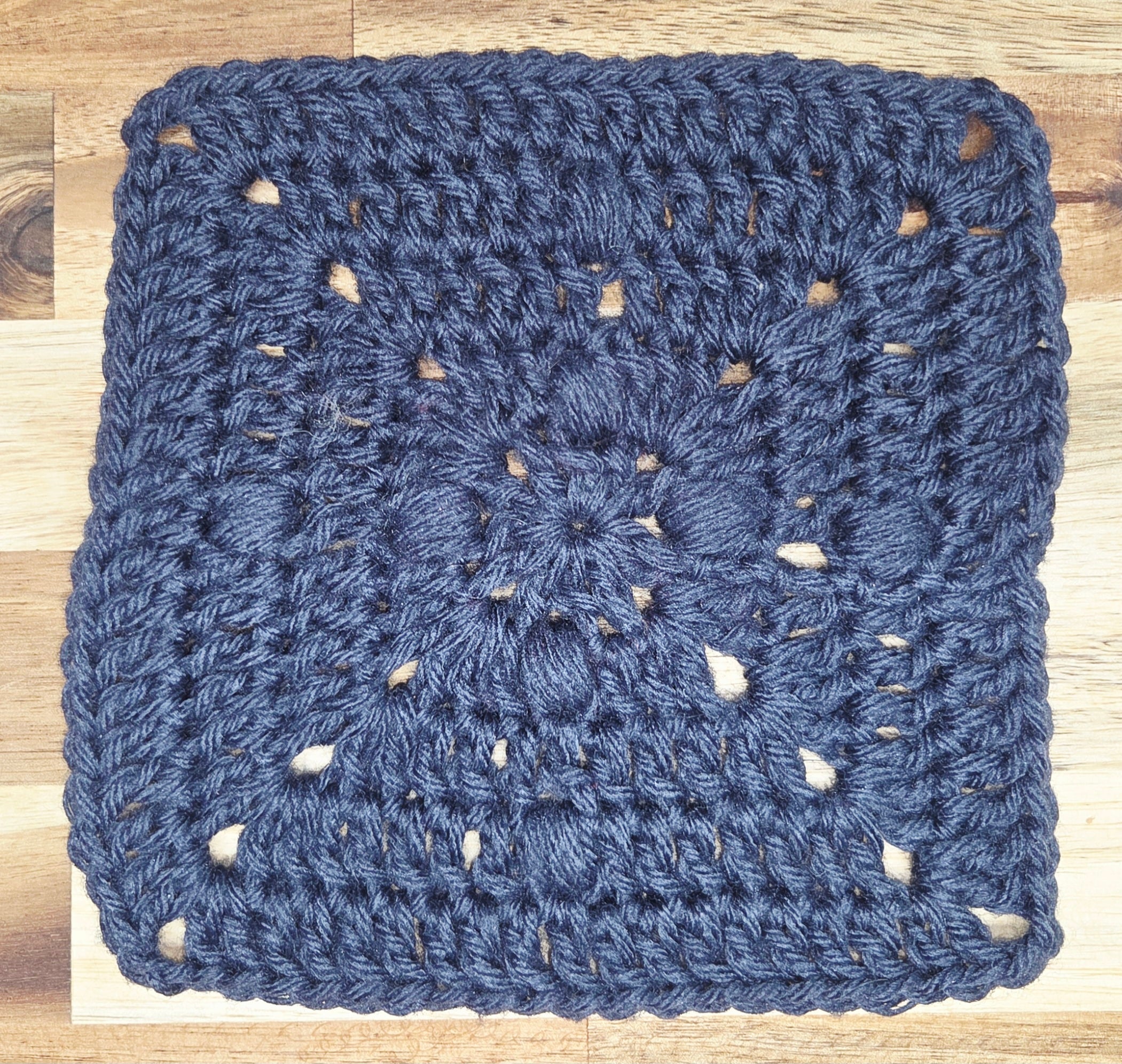 Day 44 - Down Granny Square Laine - Ray of Sunshine Square