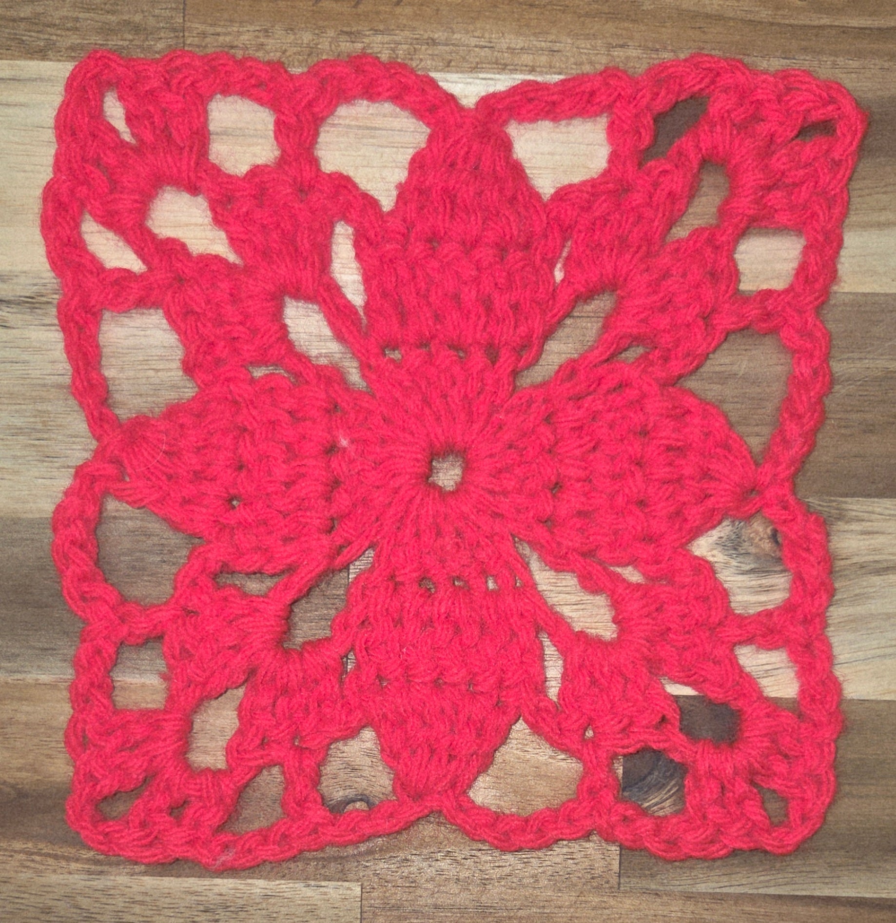 Day 47 - Down Granny Square Laine - Dowood Flower Granny Square