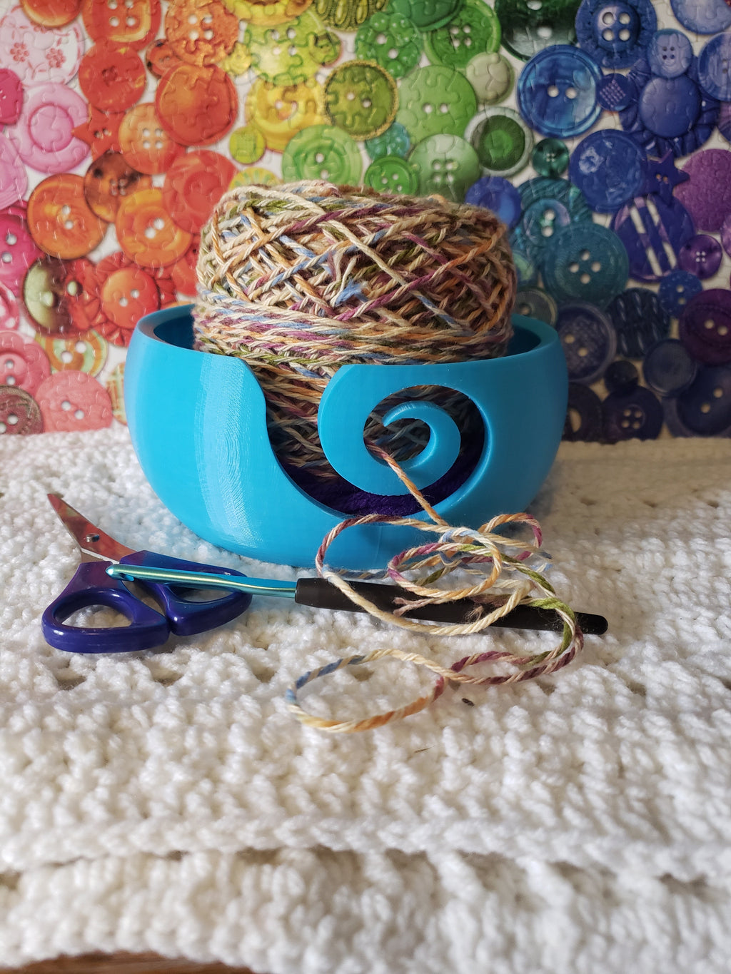 Cat Yarn Bowl