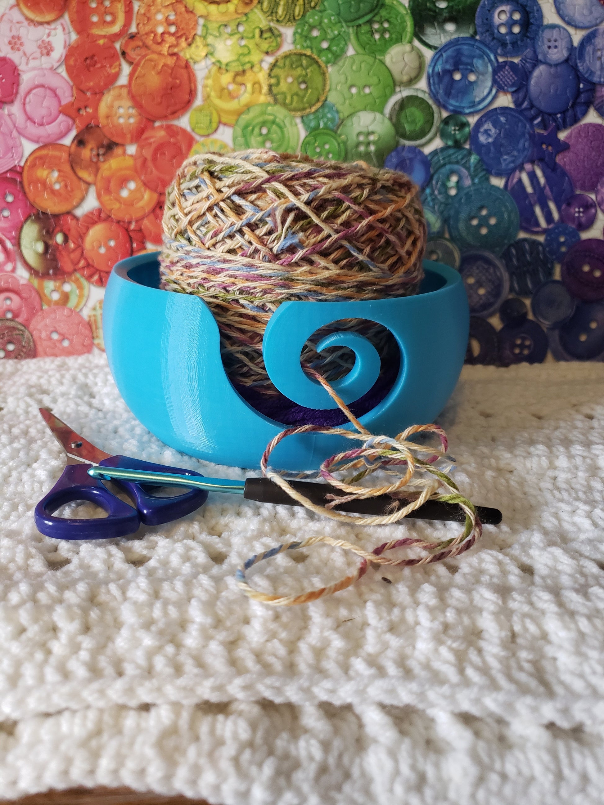Cat Yarn Bowl