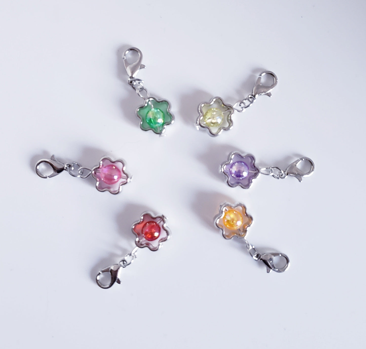 Flower Bead Stitch Markers