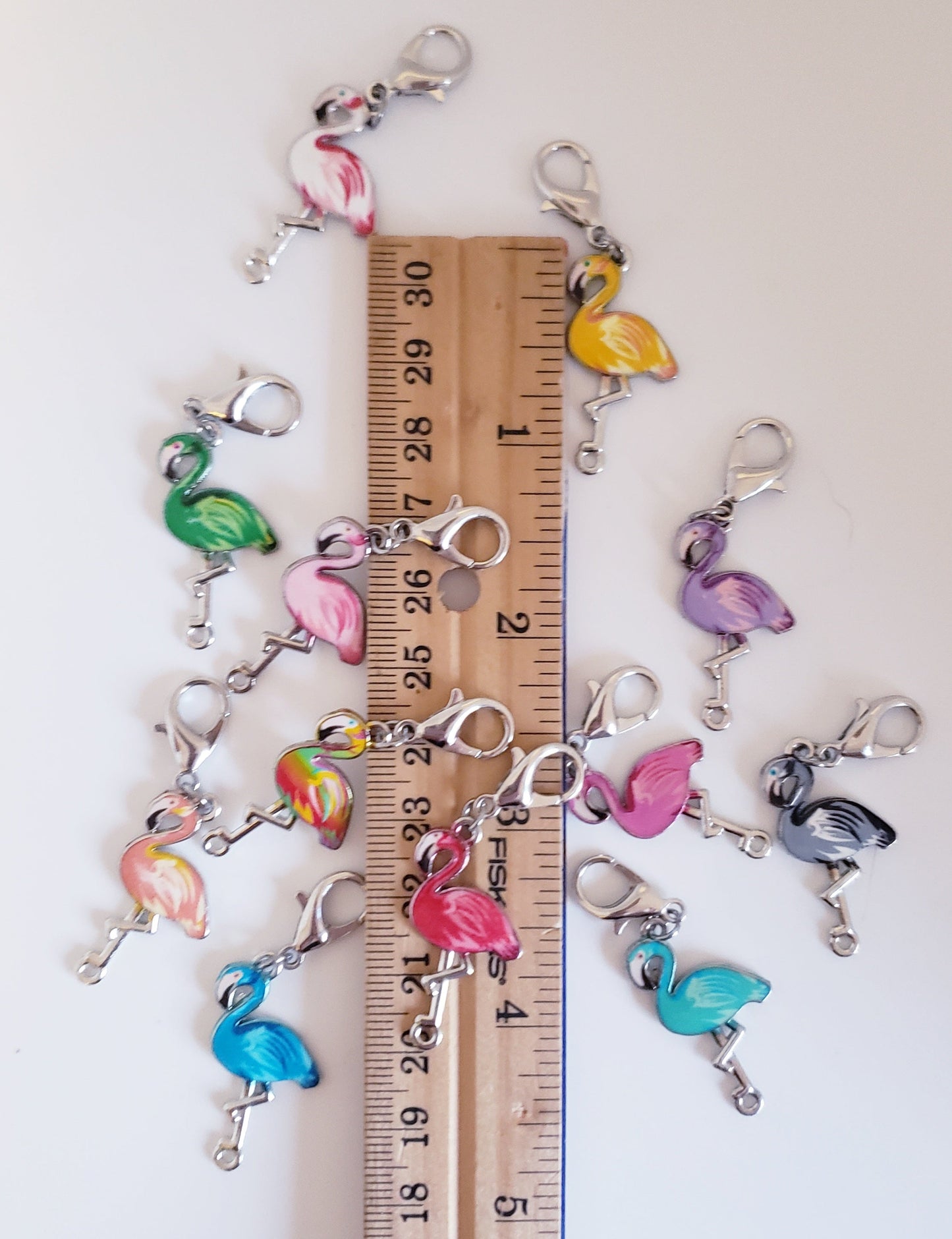 Flamingo Colorful Stitch Markers