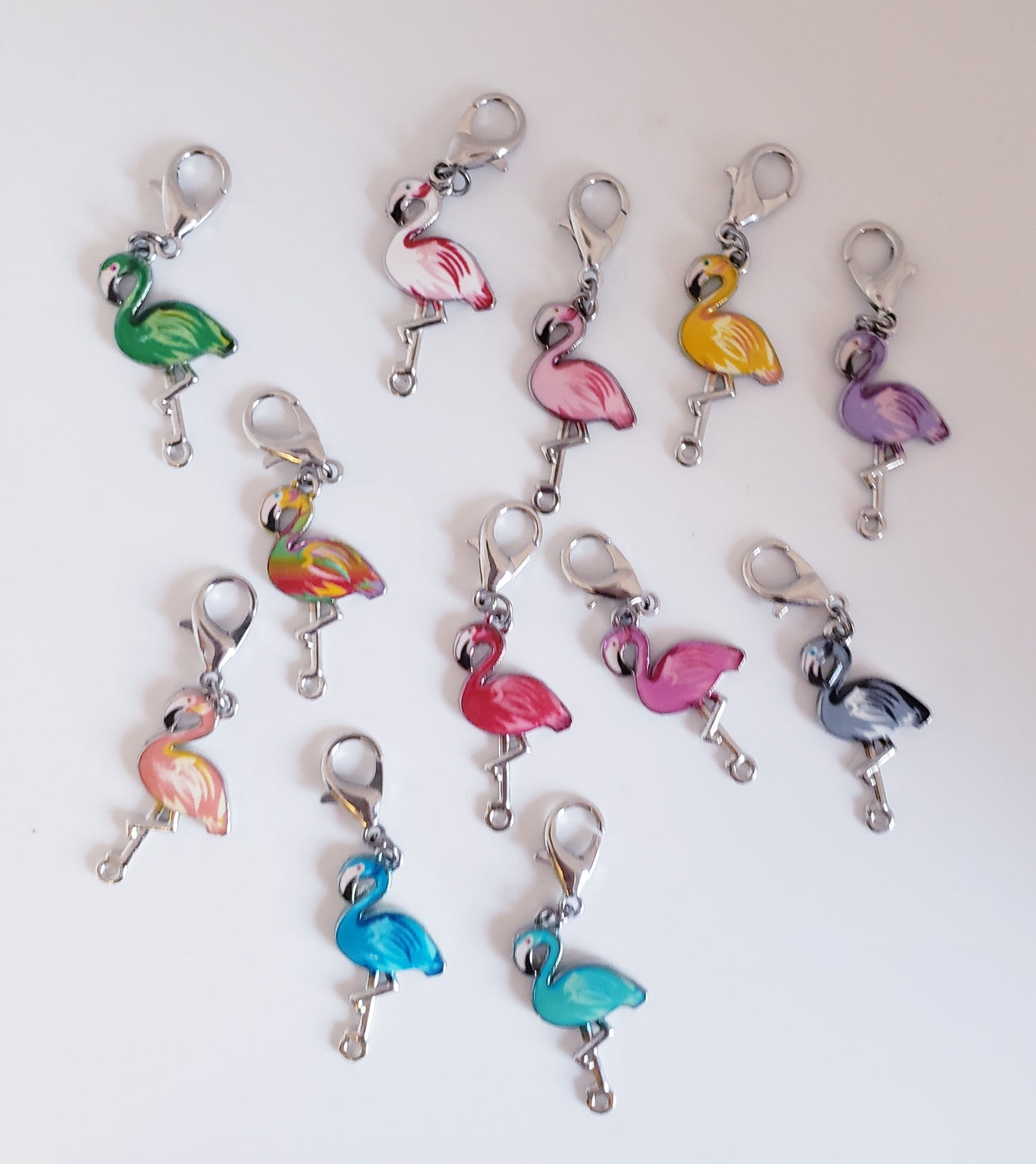 Flamingo Colorful Stitch Markers