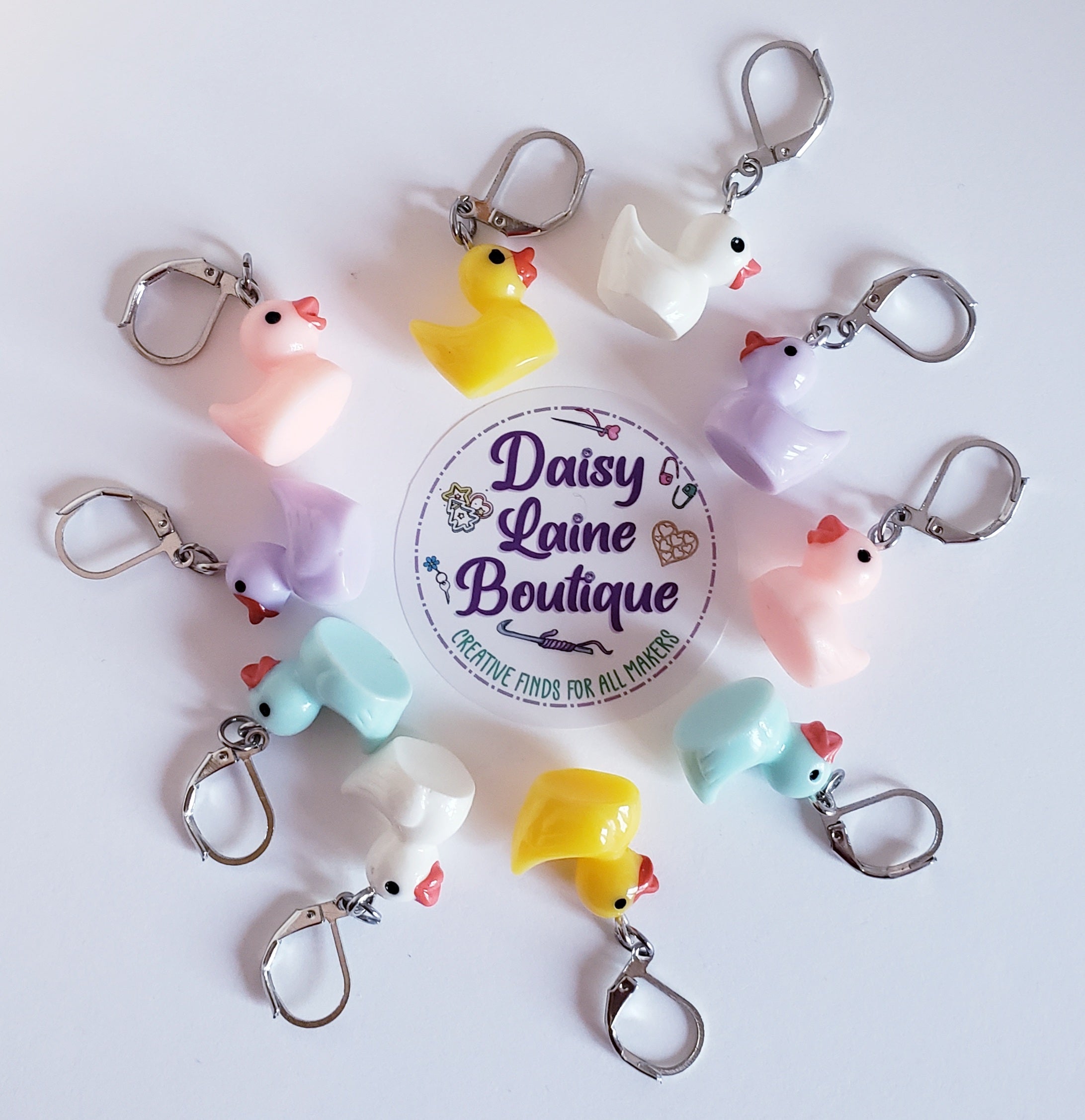 Rubber Ducky Stitch Markers