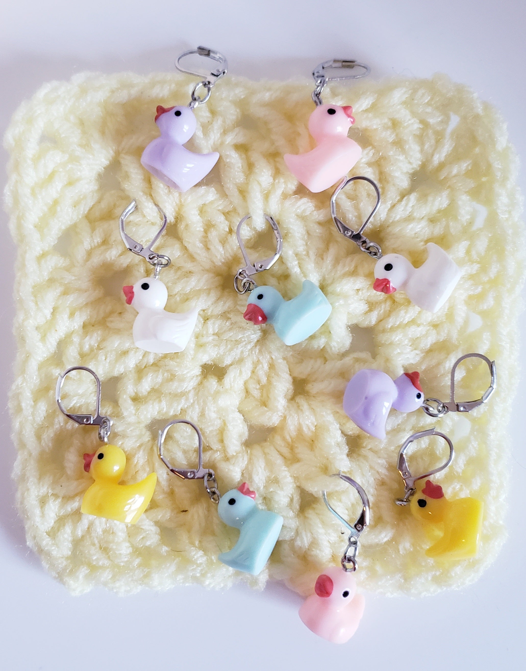 Rubber Ducky Stitch Markers