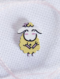Yellow Sheep Lamb Magnetic Needle Minder