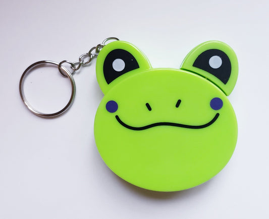 Frog Tape Measure Keychain