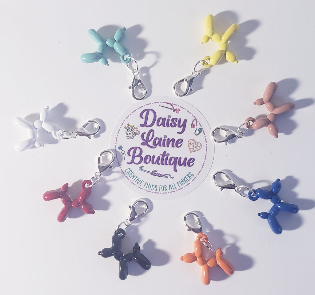 Balloon Dog Stitch Markers