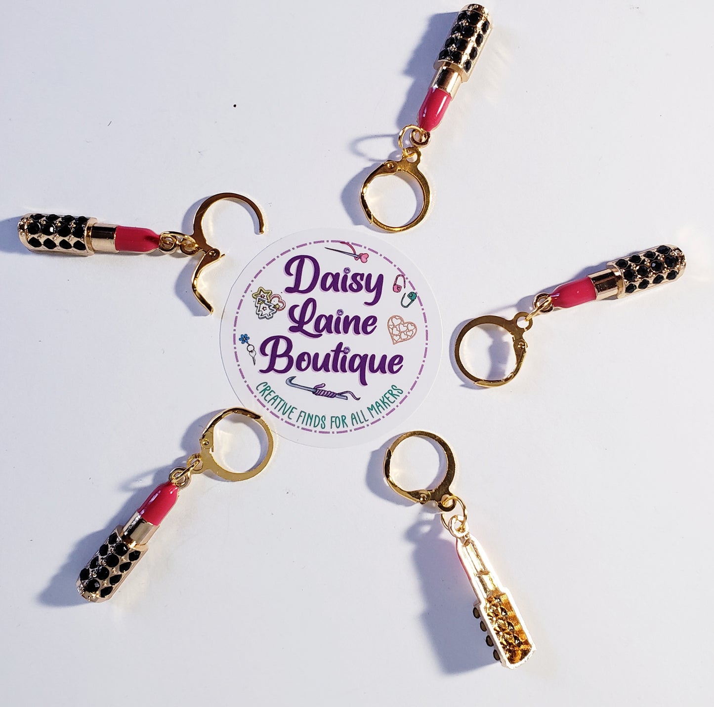 Lipstick Stitch Markers