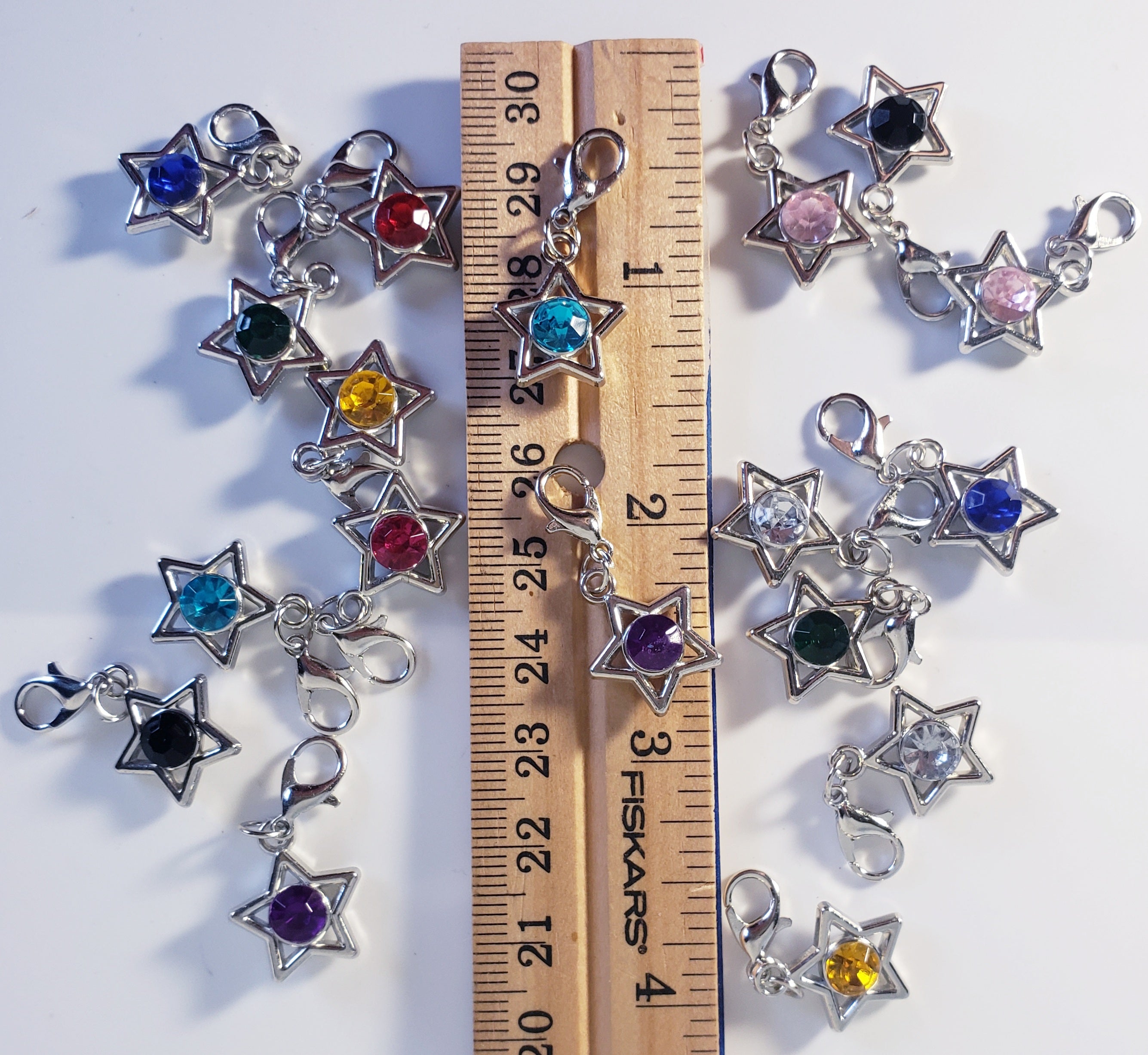Star Bead Stitch Markers