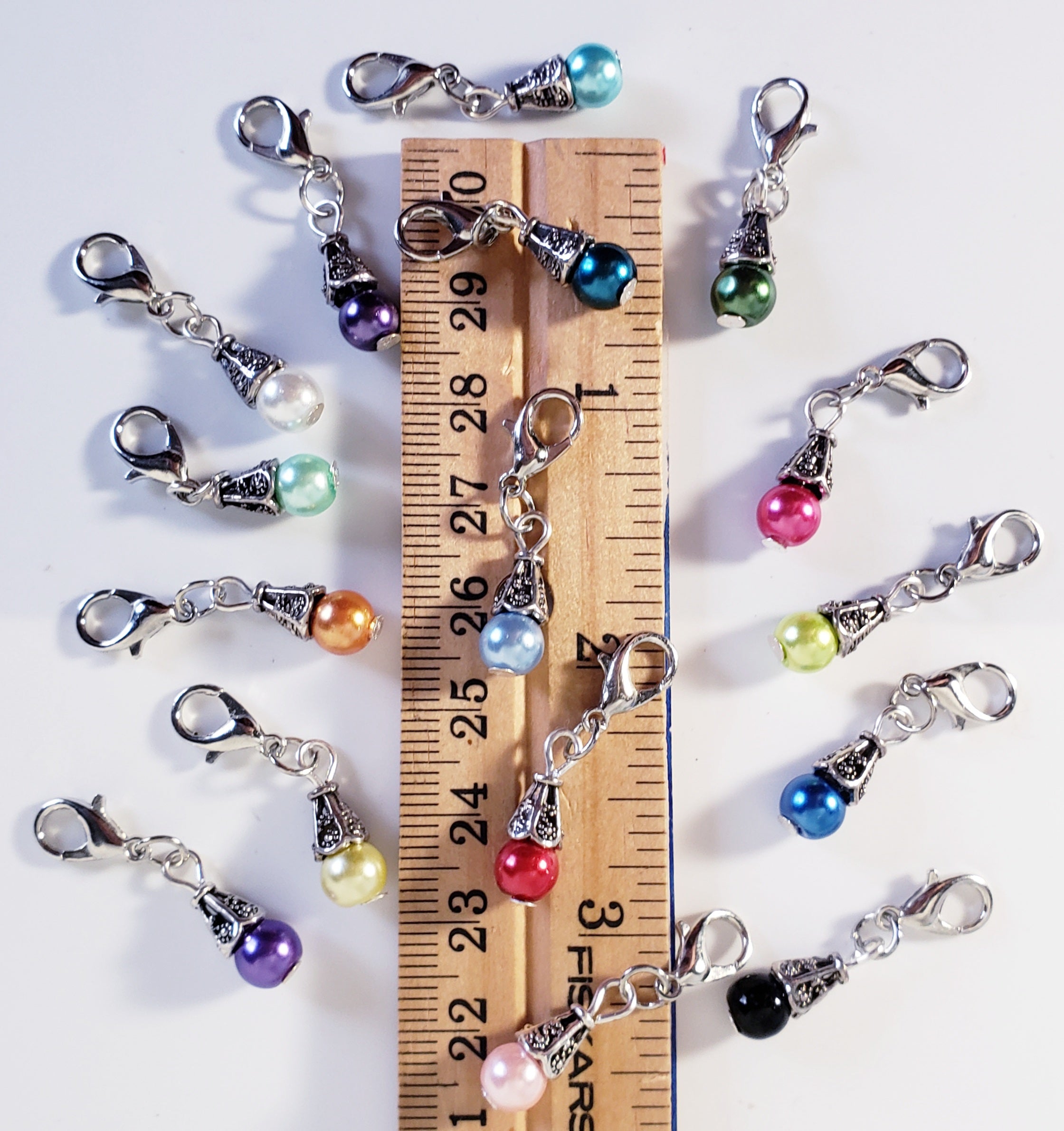 Bead Ornate Stitch Markers