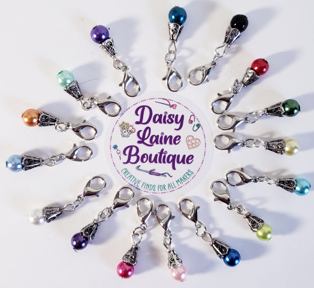Bead Ornate Stitch Markers