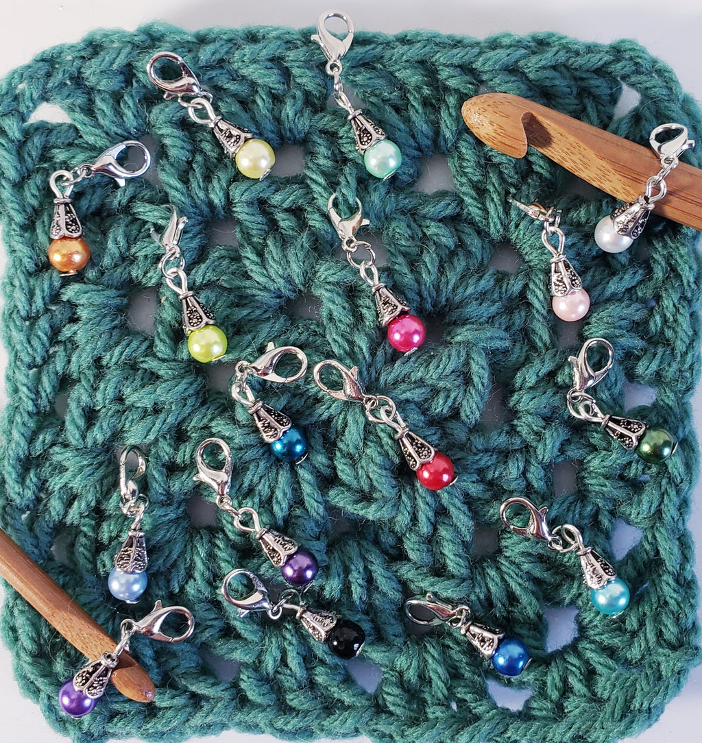 Bead Ornate Stitch Markers