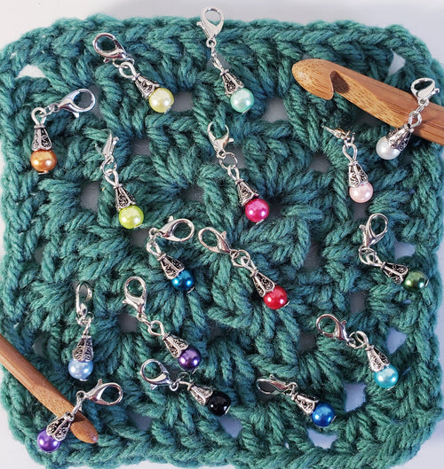 Bead Ornate Stitch Markers