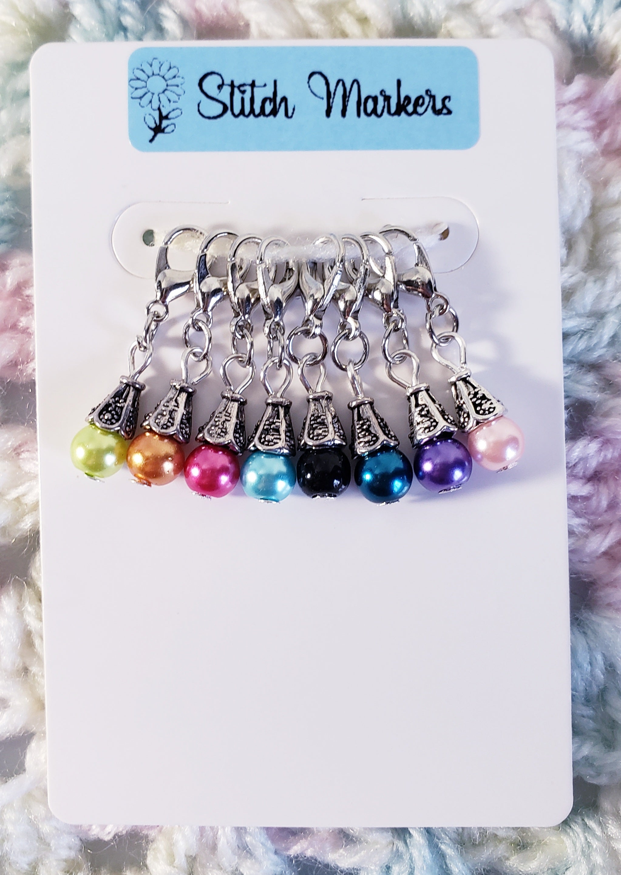 Bead Ornate Stitch Markers