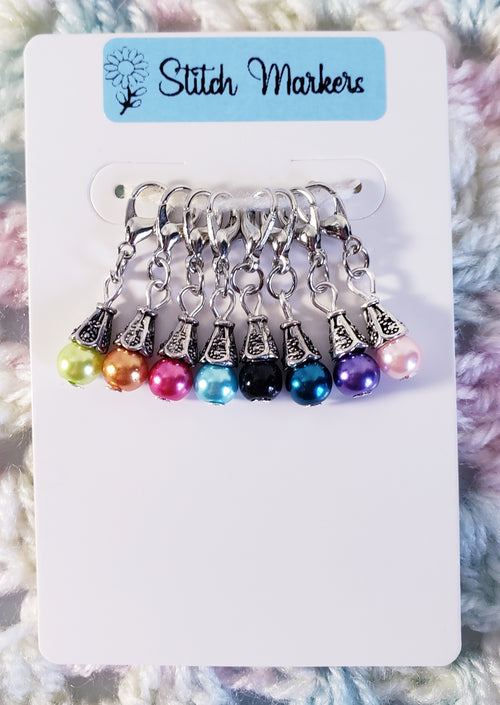Bead Ornate Stitch Markers