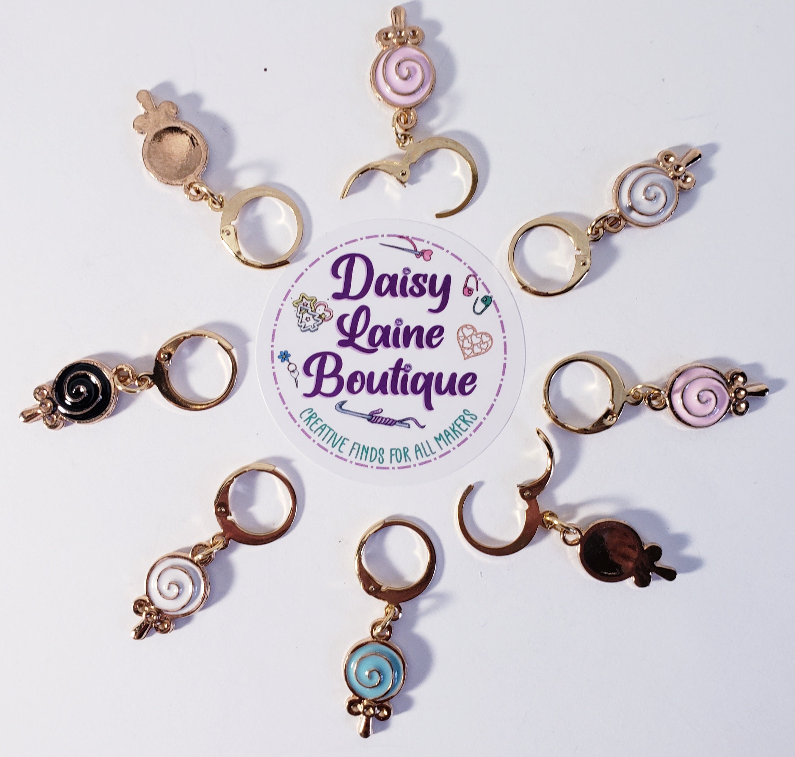 Lollipop Stitch Markers