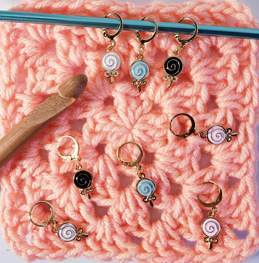 Lollipop Stitch Markers